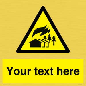 Custom Warning: Large scale fire zone